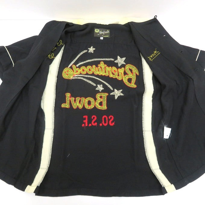 TOYO ENTERPRISE King Louie Bowling Shirt Black Size S