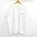 FRUIT OF THE LOOM 90s Marlboro Pocket T-Shirt White Size XL