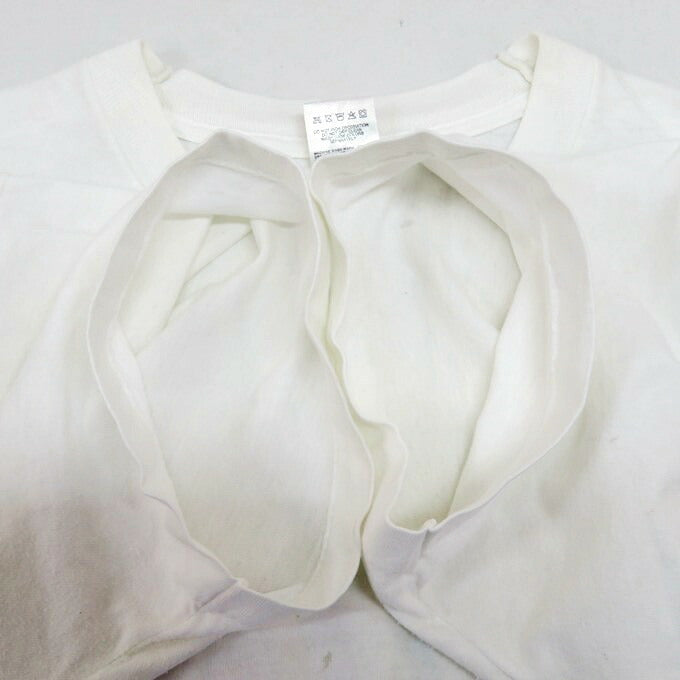 FRUIT OF THE LOOM 90s Marlboro Pocket T-Shirt White Size XL