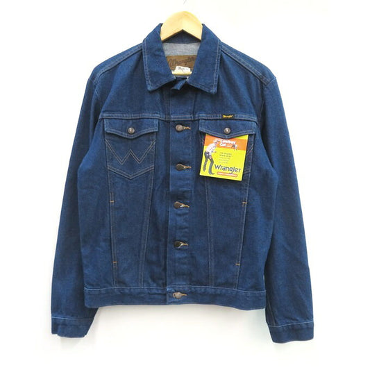 Wrangler Unlined Denim Jacket Indigo Size S
