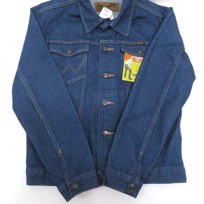 Wrangler Unlined Denim Jacket Indigo Size S