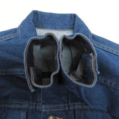 Wrangler Unlined Denim Jacket Indigo Size S