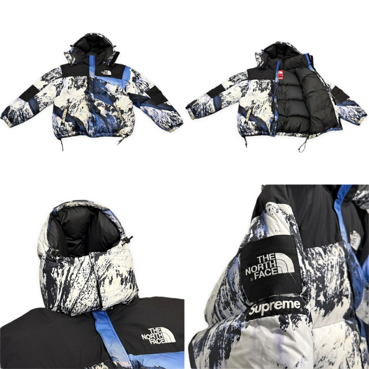 Supreme FW17 TNF Mountain Baltoro Jacket Blue Size M