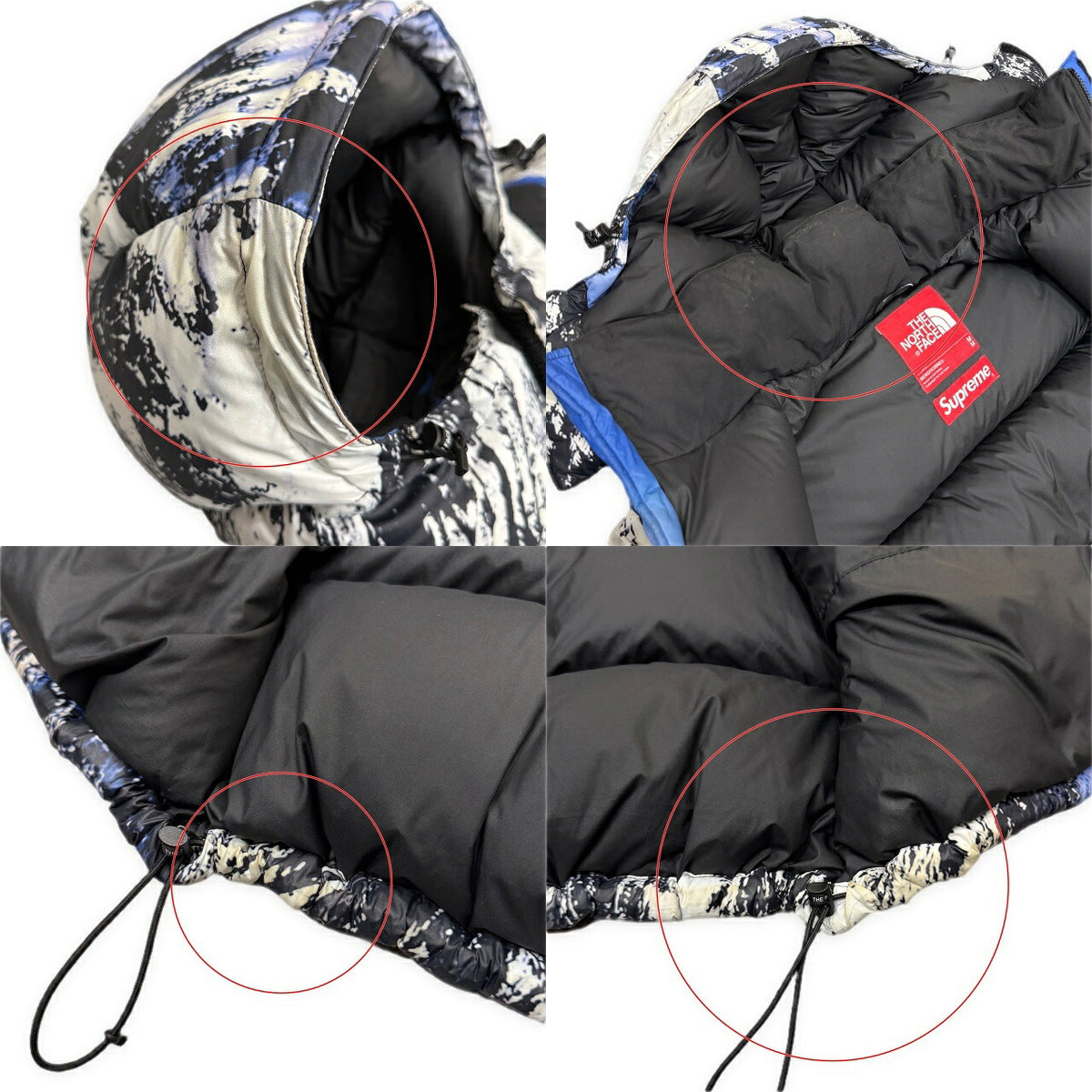Supreme FW17 TNF Mountain Baltoro Jacket Blue Size M