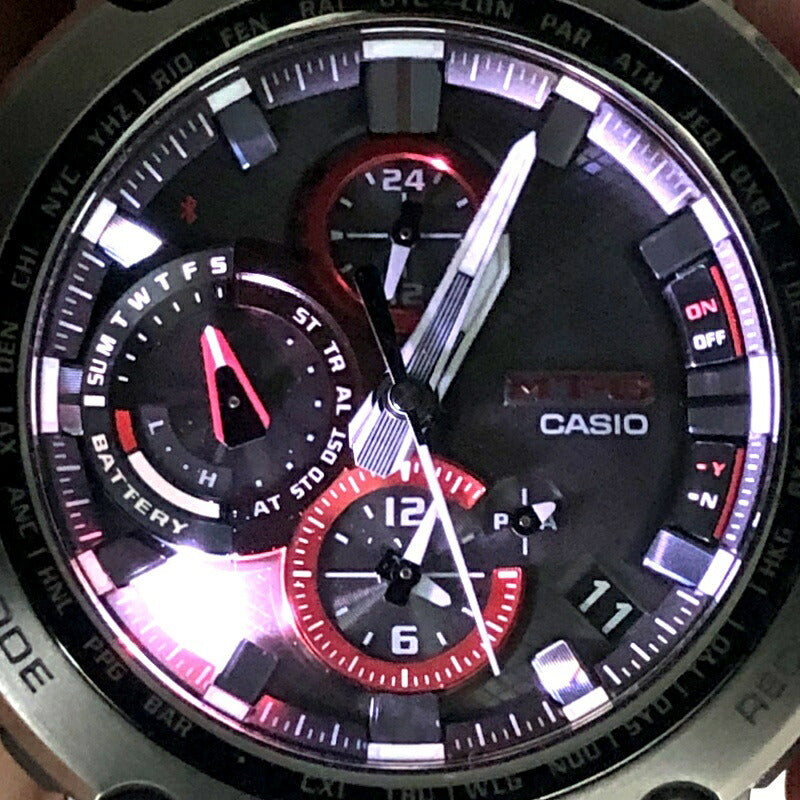 Casio G-SHOCK MTG-B1000B-1A MT-G Bluetooth Solar Watch