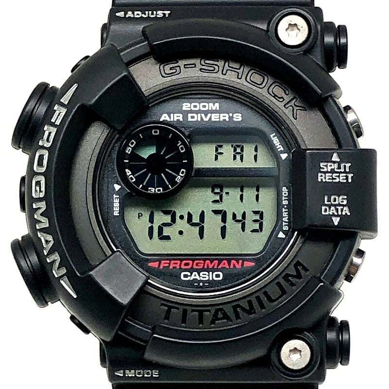 Casio G-SHOCK DW-8200Z-1T Frogman Men In Titanium Watch