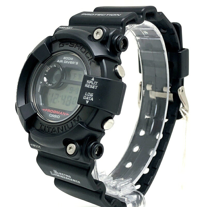 Casio G-SHOCK DW-8200Z-1T Frogman Men In Titanium Watch