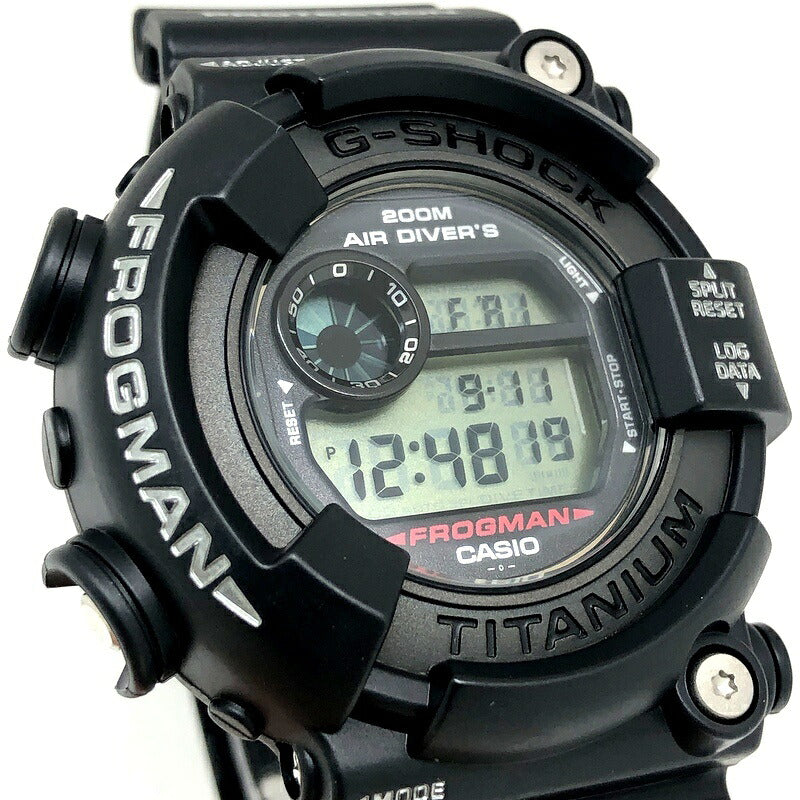 Casio G-SHOCK DW-8200Z-1T Frogman Men In Titanium Watch