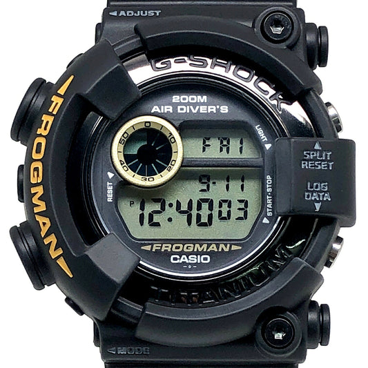 Casio G-SHOCK DW-8200BM-1T Frogman Men In Black 2 Watch