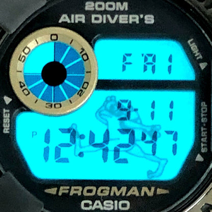 Casio G-SHOCK DW-8200BM-1T Frogman Men In Black 2 Watch