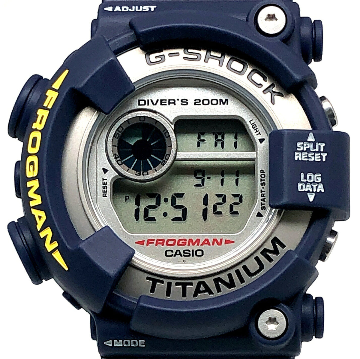 Casio G-SHOCK DW-8200NK-2 Frogman Men In Navy & Khaki Watch