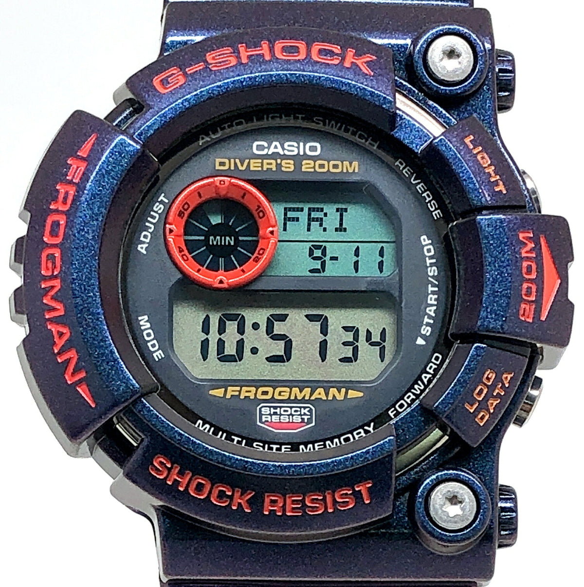 Casio G-SHOCK GW-201-6 Frogman Majora Color Tough Solar