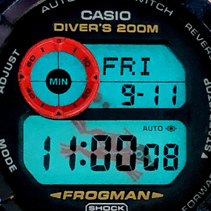 Casio G-SHOCK GW-201-6 Frogman Majora Color Tough Solar