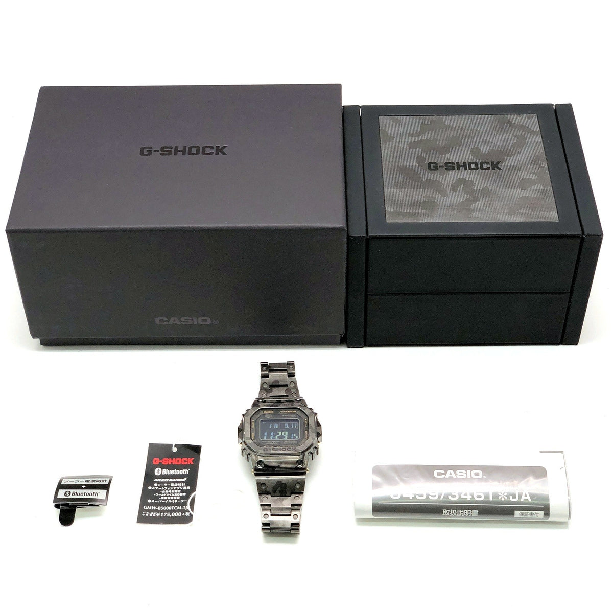 Casio G-SHOCK GMW-B5000TCM-1 Full Metal Titanium Camo Watch