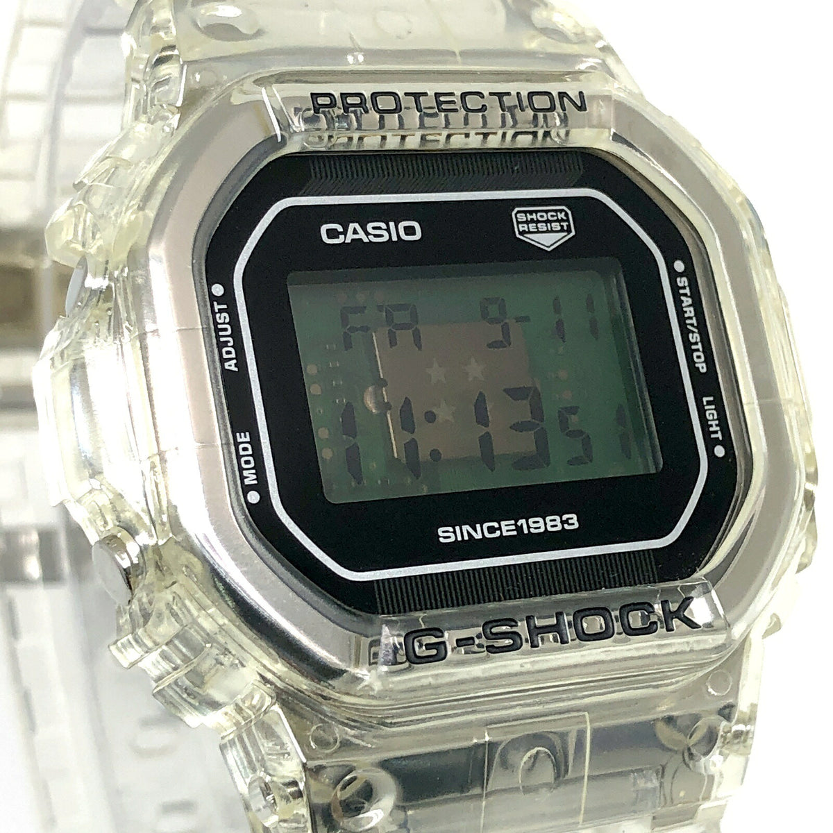 Casio G-SHOCK DW-5040RX-7 40th Anniversary Clear Skeleton