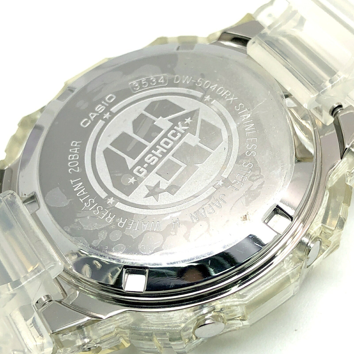 Casio G-SHOCK DW-5040RX-7 40th Anniversary Clear Skeleton