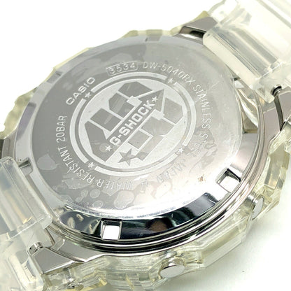 Casio G-SHOCK DW-5040RX-7 40th Anniversary Clear Skeleton