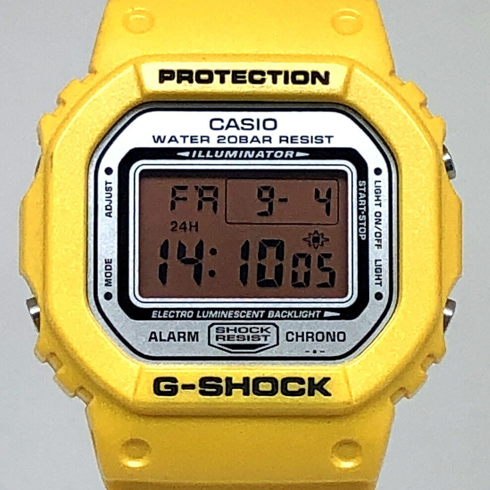 Casio G-SHOCK Metallic-G Street Model Watch Yellow Multi