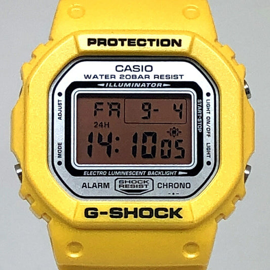 Casio G-SHOCK Metallic-G Street Model Watch Yellow Multi