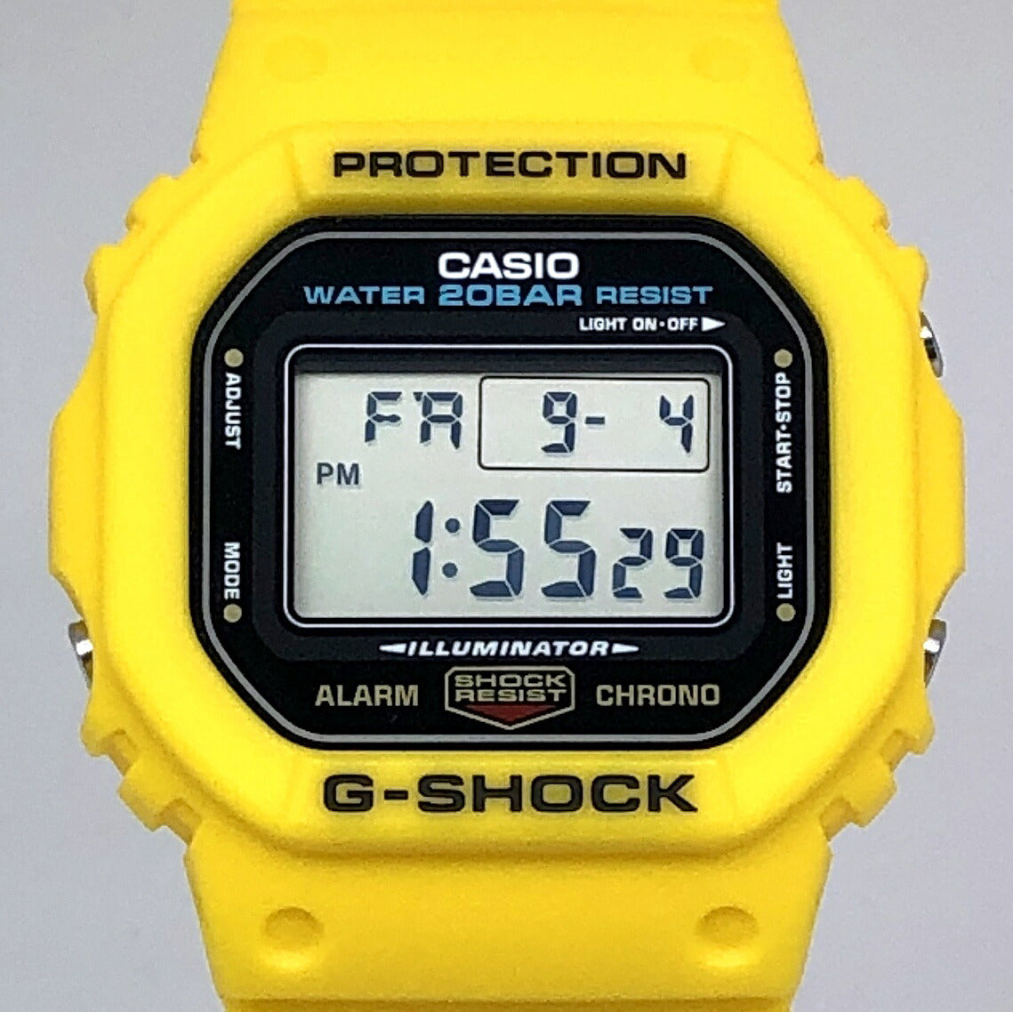 Casio G-SHOCK DW-5600REC-9 Yellow Speed Square Revival Watch