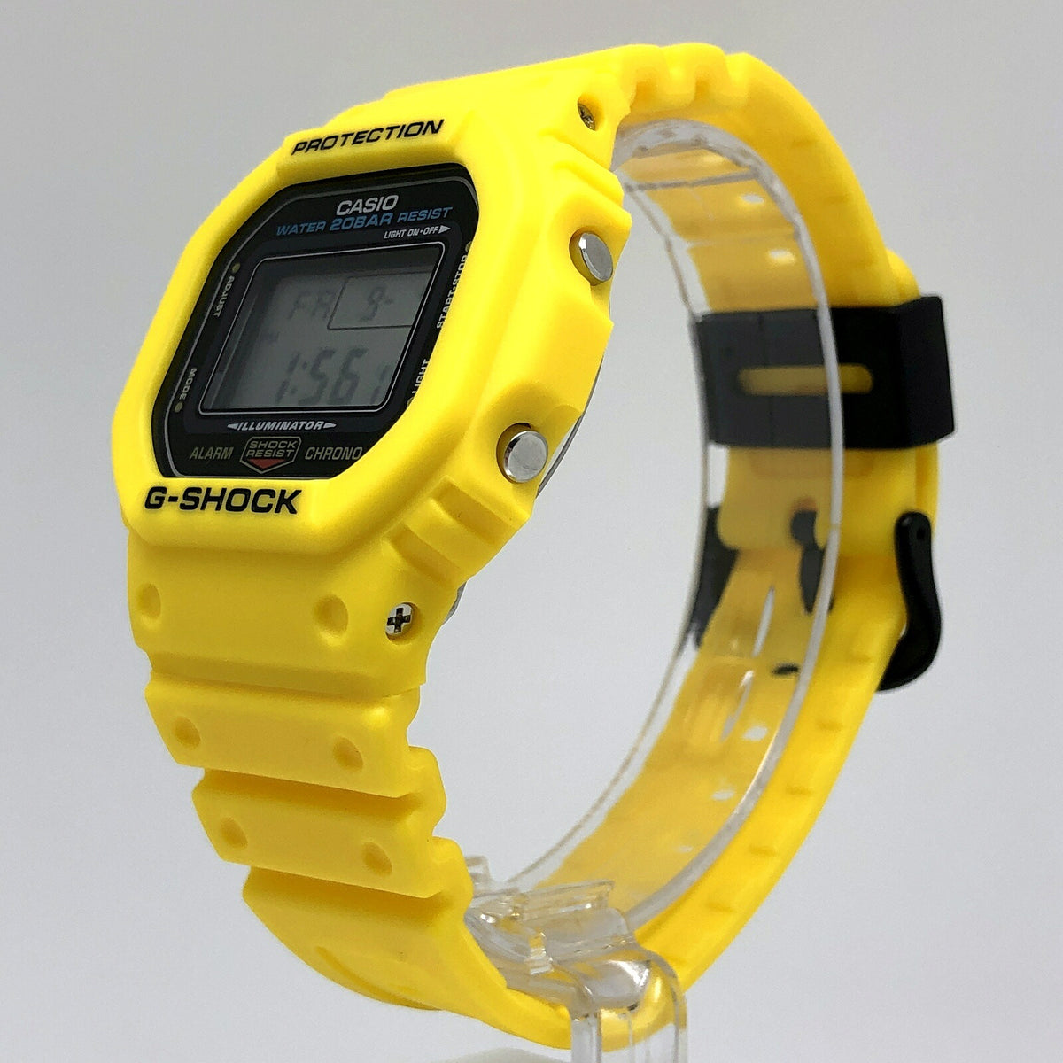 Casio G-SHOCK DW-5600REC-9 Yellow Speed Square Revival Watch