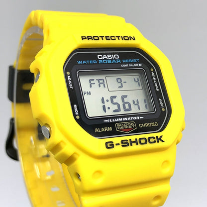 Casio G-SHOCK DW-5600REC-9 Yellow Speed Square Revival Watch