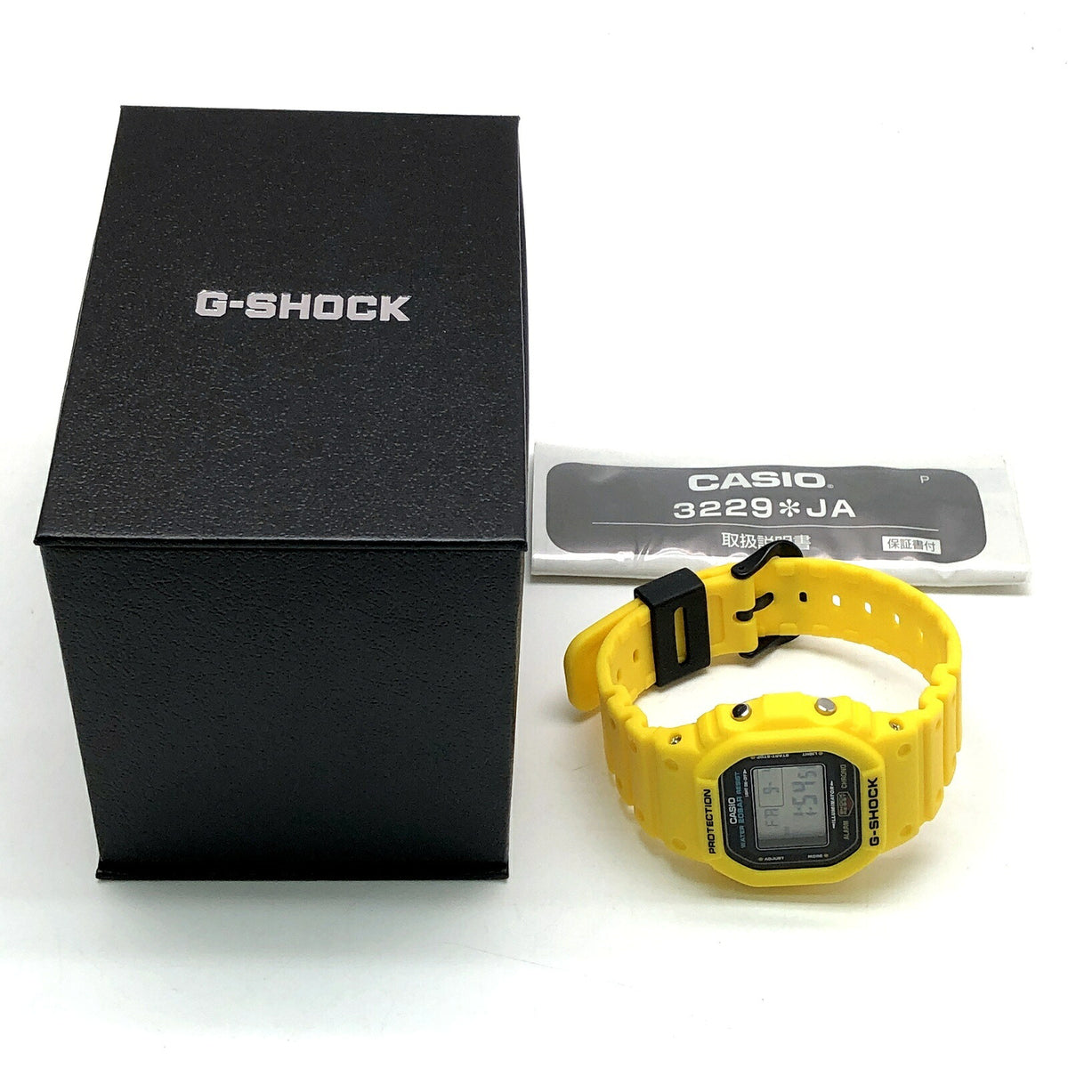 Casio G-SHOCK DW-5600REC-9 Yellow Speed Square Revival Watch