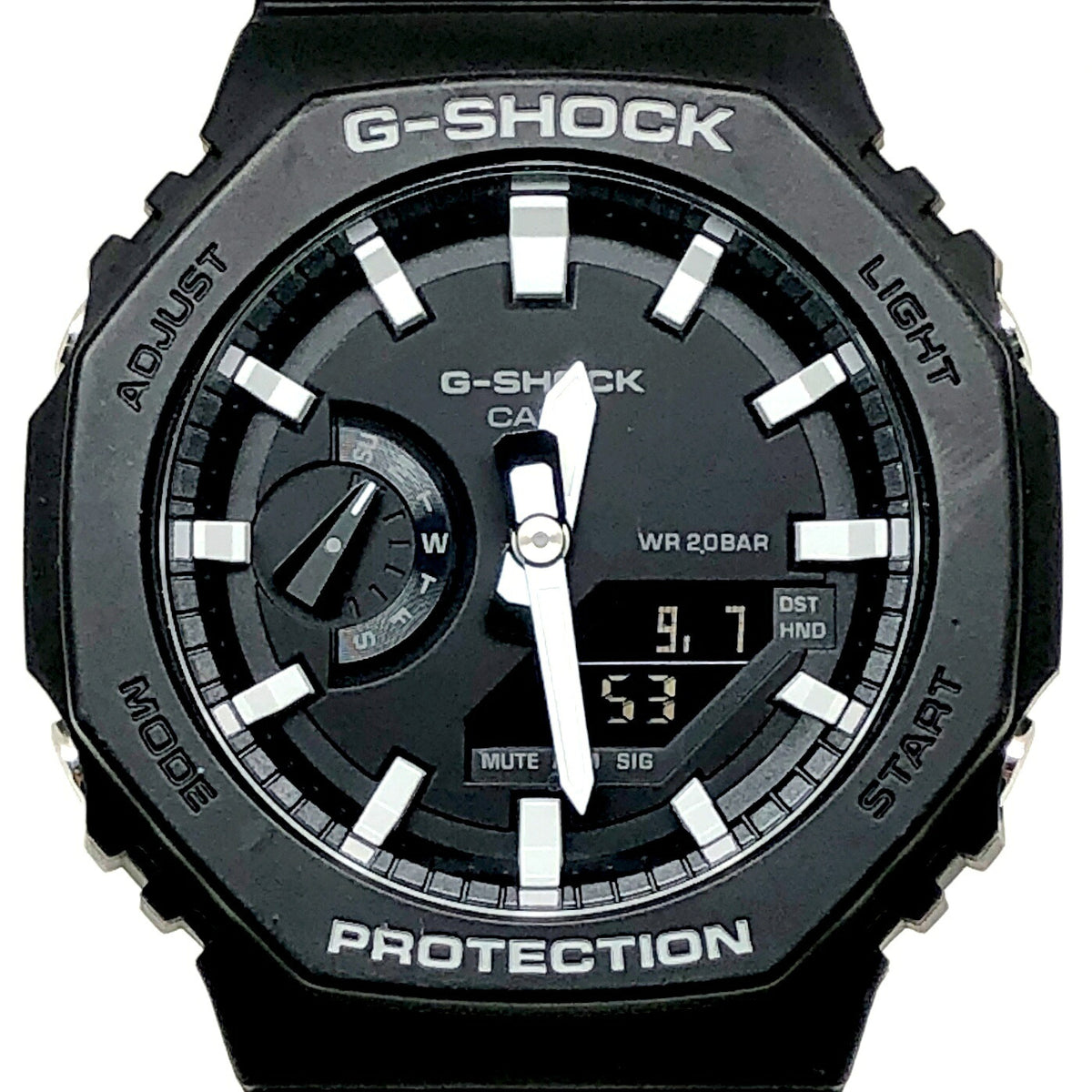 G-SHOCK GA-2100-1A1 Octagon CasiOak Ana-Digi Watch 2019