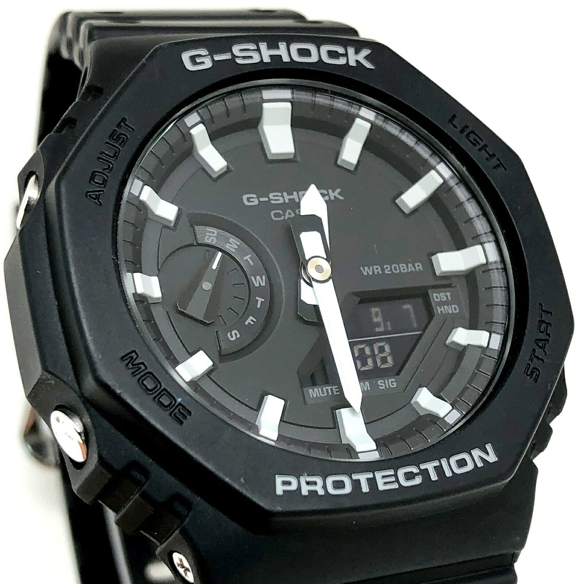 G-SHOCK GA-2100-1A1 Octagon CasiOak Ana-Digi Watch 2019