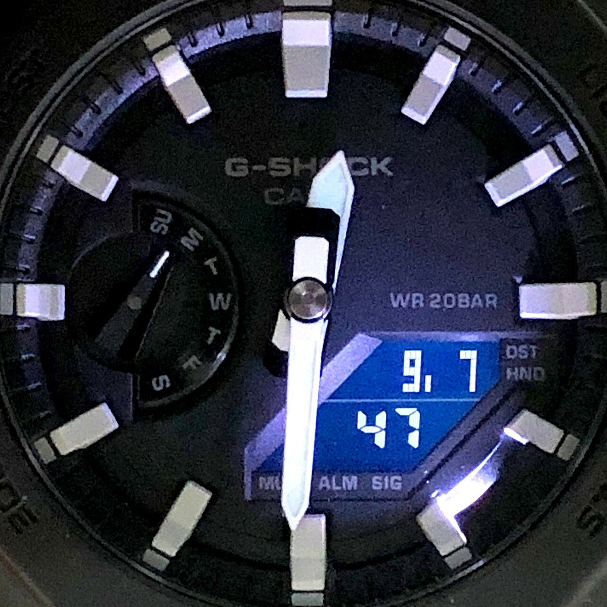 G-SHOCK GA-2100-1A1 Octagon CasiOak Ana-Digi Watch 2019