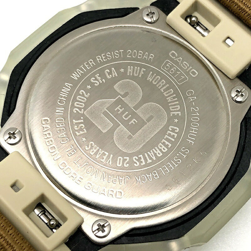 G-SHOCK GA-2100HUF-5A HUF 20th CasiOak Crossband Watch