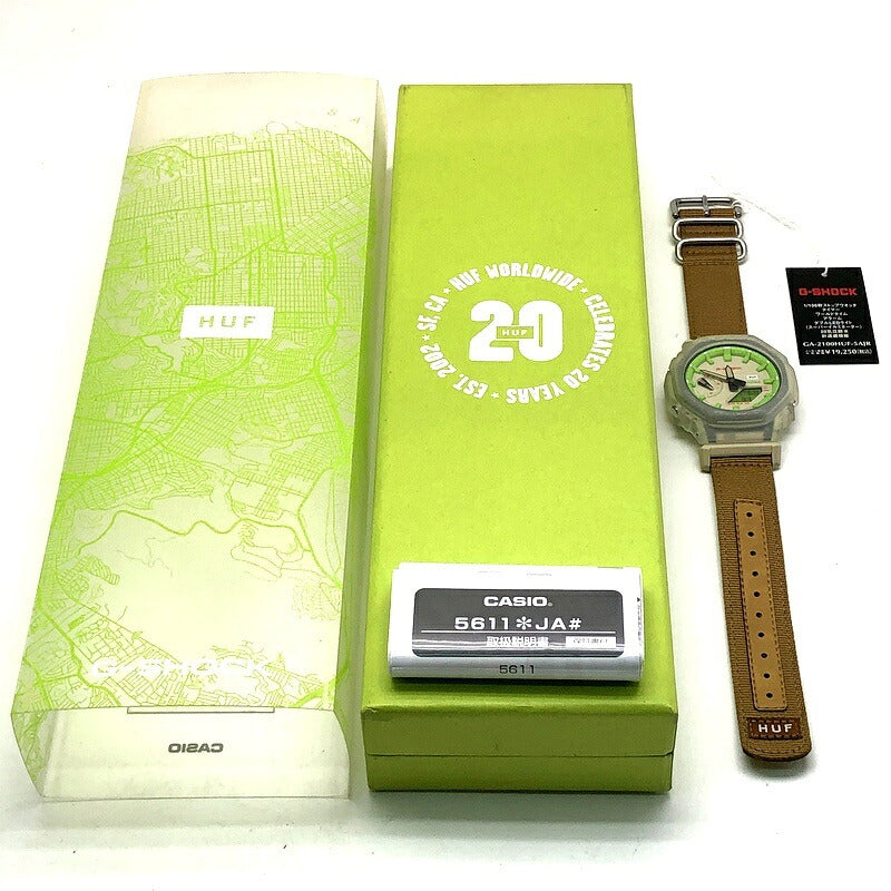 G-SHOCK GA-2100HUF-5A HUF 20th CasiOak Crossband Watch