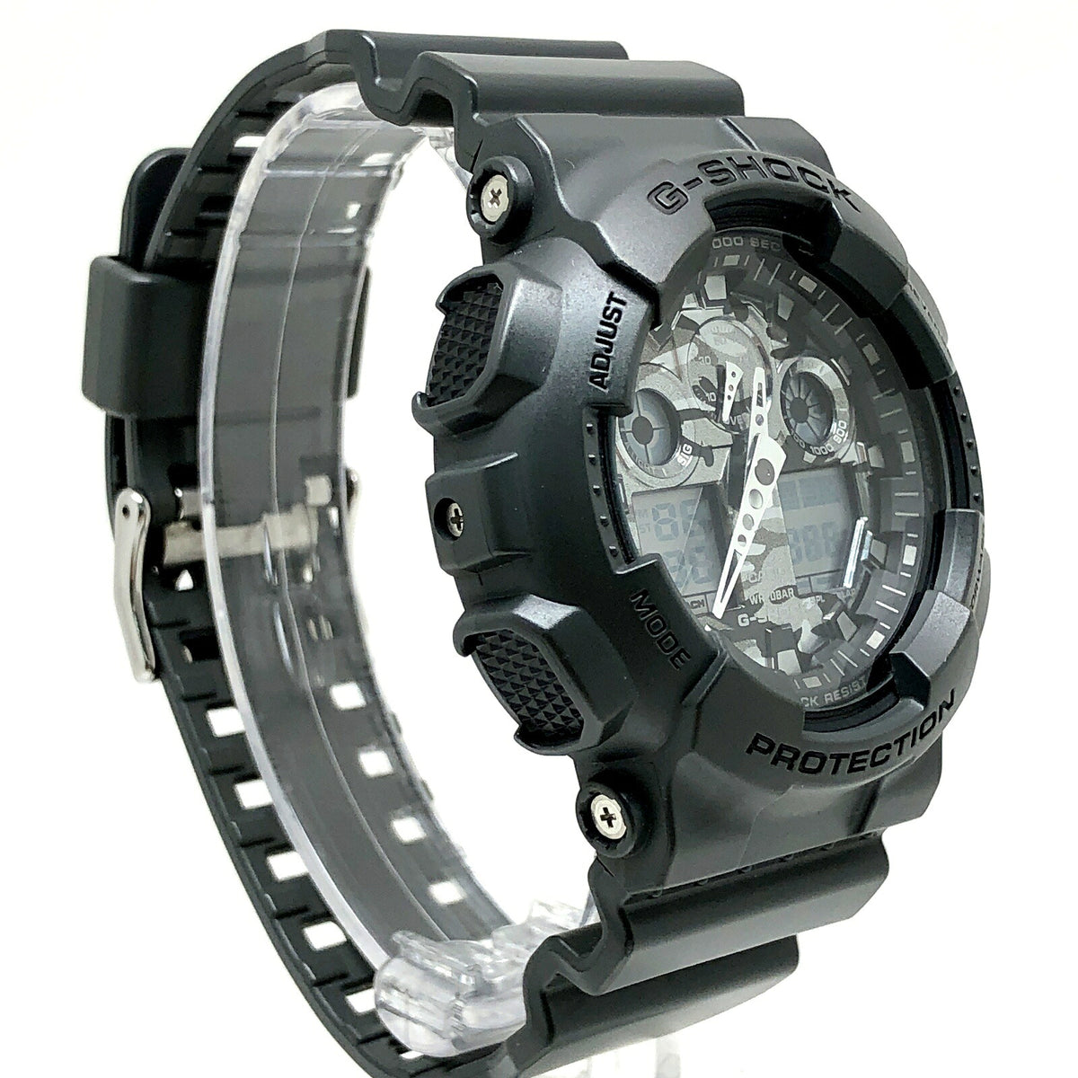 Casio G-SHOCK GA-100CF-8A Camouflage Dial Big Case Watch