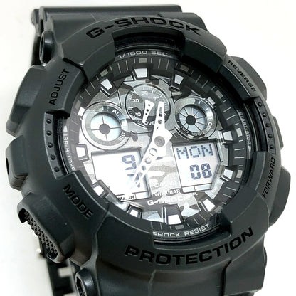 Casio G-SHOCK GA-100CF-8A Camouflage Dial Big Case Watch