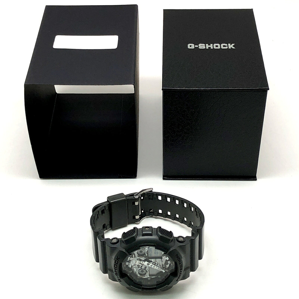 Casio G-SHOCK GA-100CF-8A Camouflage Dial Big Case Watch