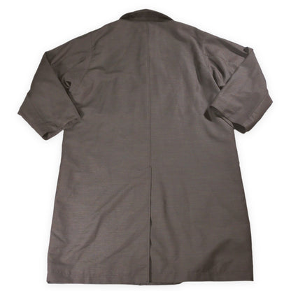 AFTERHOURS Classic Minimal Balmacaan Coat Brown Size 3