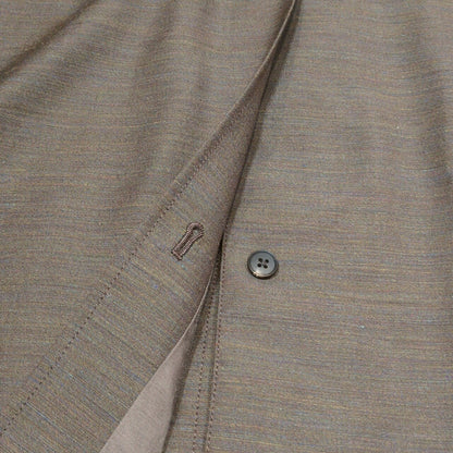 AFTERHOURS Classic Minimal Balmacaan Coat Brown Size 3