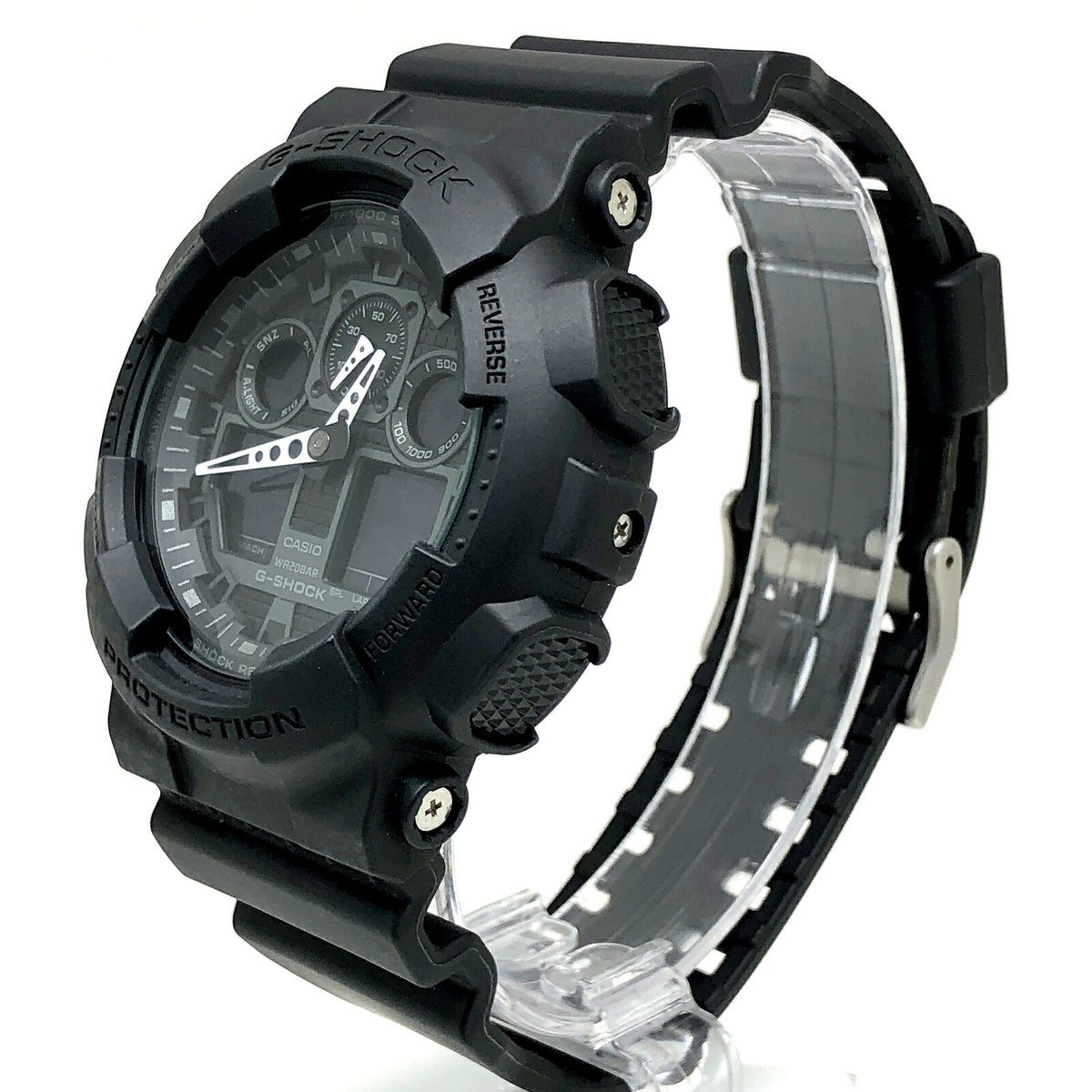Casio G-SHOCK GA-100-1A1 Big Case Ana-Digi Matte Black Watch