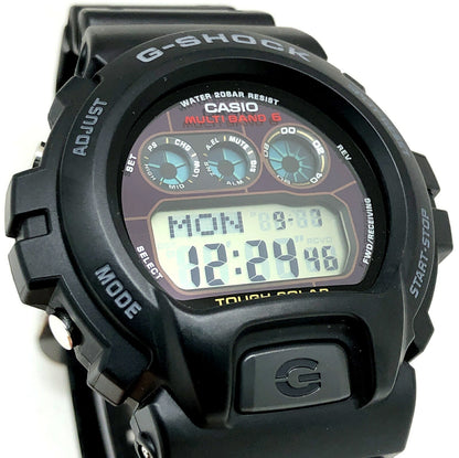 Casio G-SHOCK GW-6900-1 Radio Tough Solar Multi Band 6 Watch