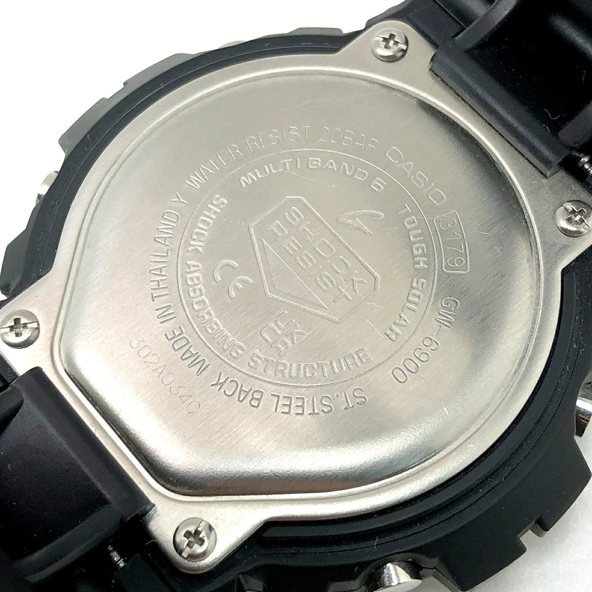 Casio G-SHOCK GW-6900-1 Radio Tough Solar Multi Band 6 Watch
