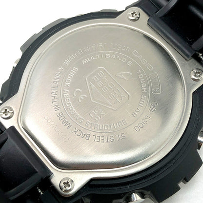 Casio G-SHOCK GW-6900-1 Radio Tough Solar Multi Band 6 Watch