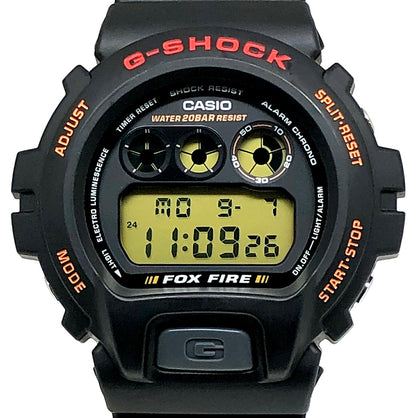 Casio G-SHOCK DW-6900B-9 FOXFIRE 3-Eye Gold LCD Watch Multi