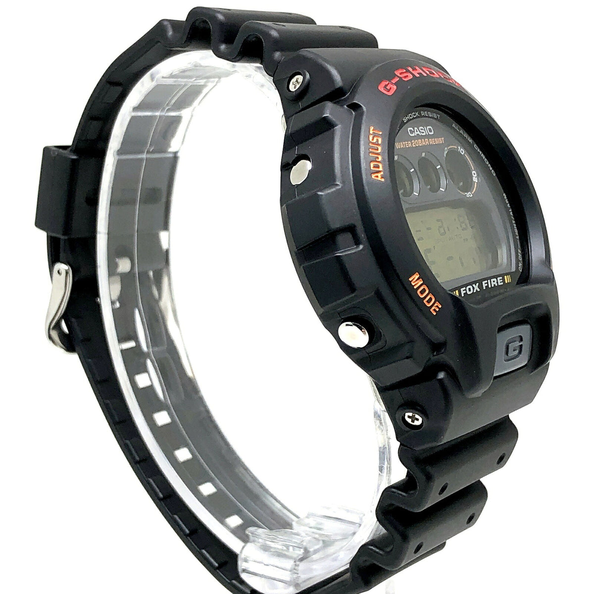 Casio G-SHOCK DW-6900B-9 FOXFIRE 3-Eye Gold LCD Watch Multi