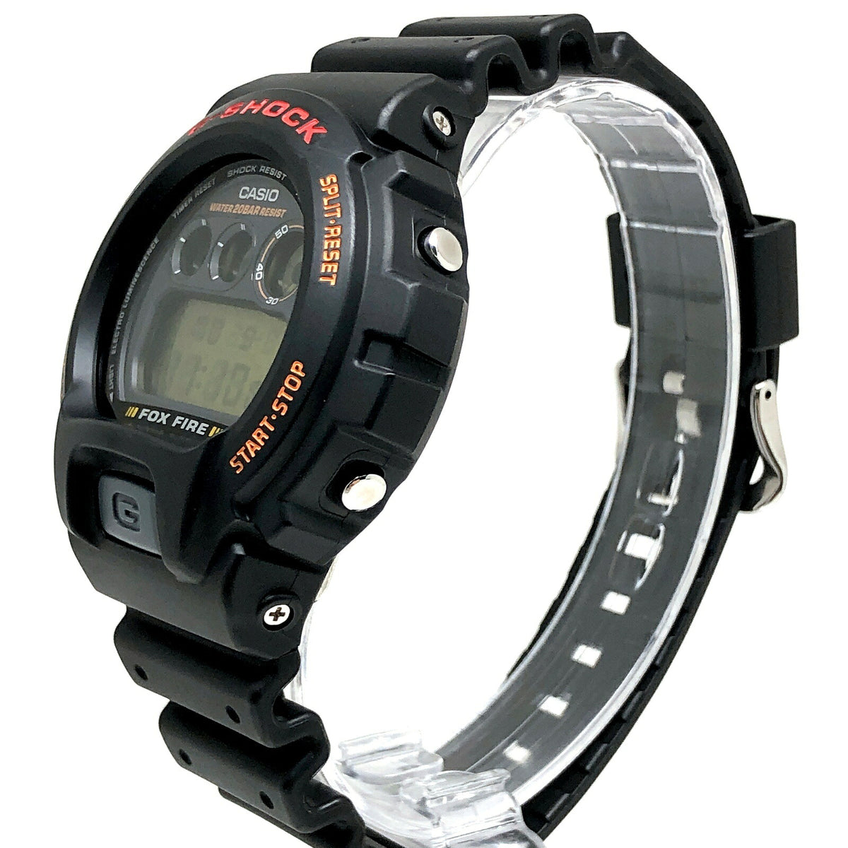 Casio G-SHOCK DW-6900B-9 FOXFIRE 3-Eye Gold LCD Watch Multi