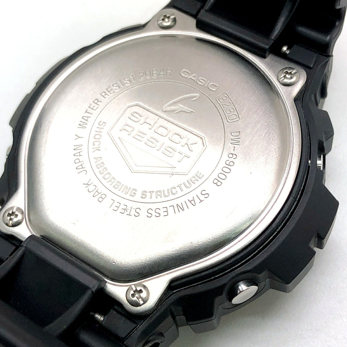 Casio G-SHOCK DW-6900B-9 FOXFIRE 3-Eye Gold LCD Watch Multi