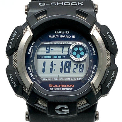 Casio G-SHOCK GW-9100-1 GULFMAN Tough Solar Rust Resist