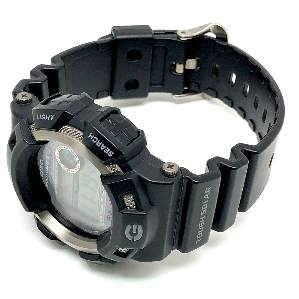 Casio G-SHOCK GW-9100-1 GULFMAN Tough Solar Rust Resist
