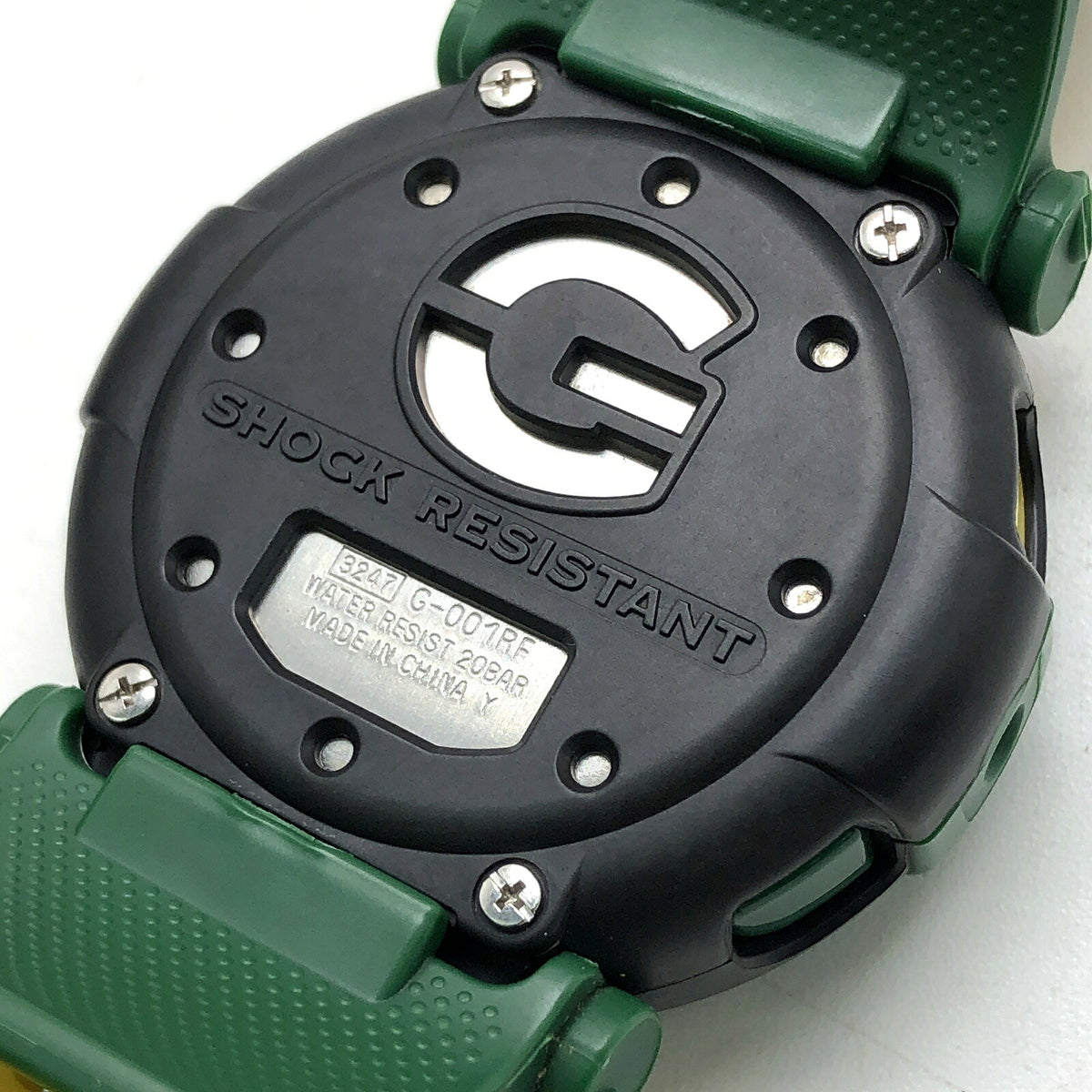 Casio G-SHOCK G-001RF-9 Jason Rastafarian Rasta Watch