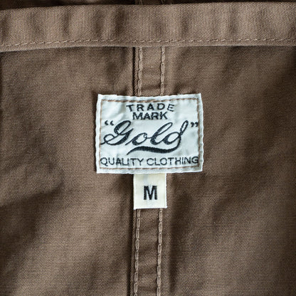 GOLD COTTON WEATHER SNOW PARKA Coat Size M