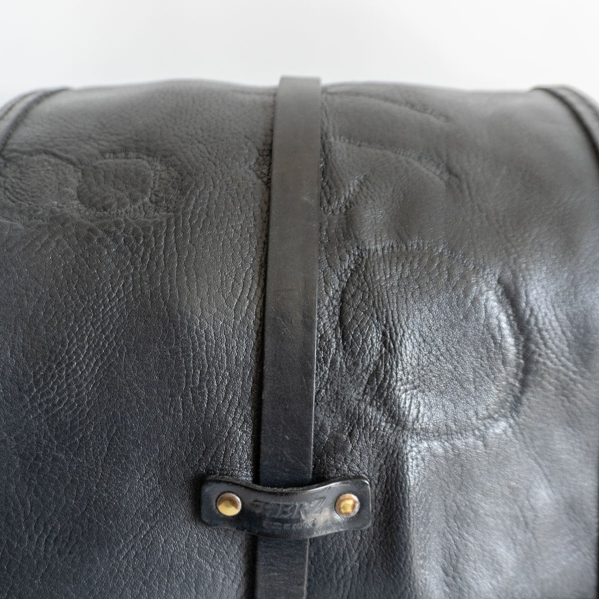 HERZ All leather backpack Black